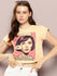 Womens Half Sleeve Round Neck Printed Regular Fit Tshirts