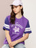 Womens Half Sleeve Round Neck Printed Oversized Fit Tshirts