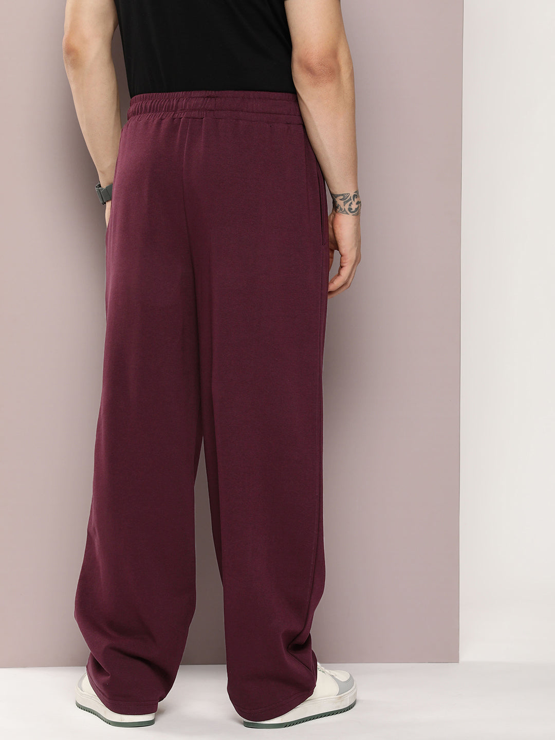 Men Super Soft Cotton Extra Baggy Korean Pant