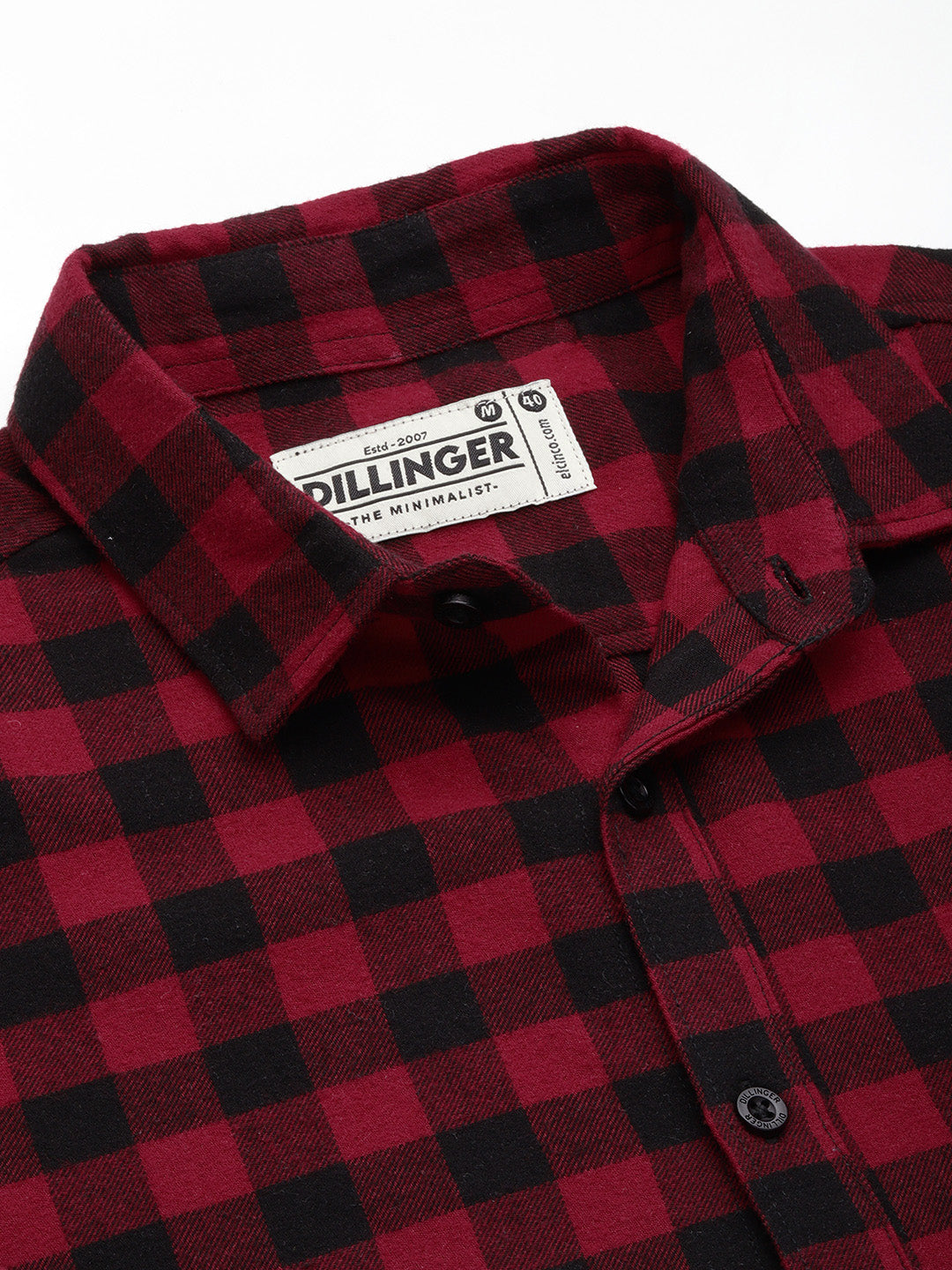 Men Checked Full Sleeve Shirt With Pocket