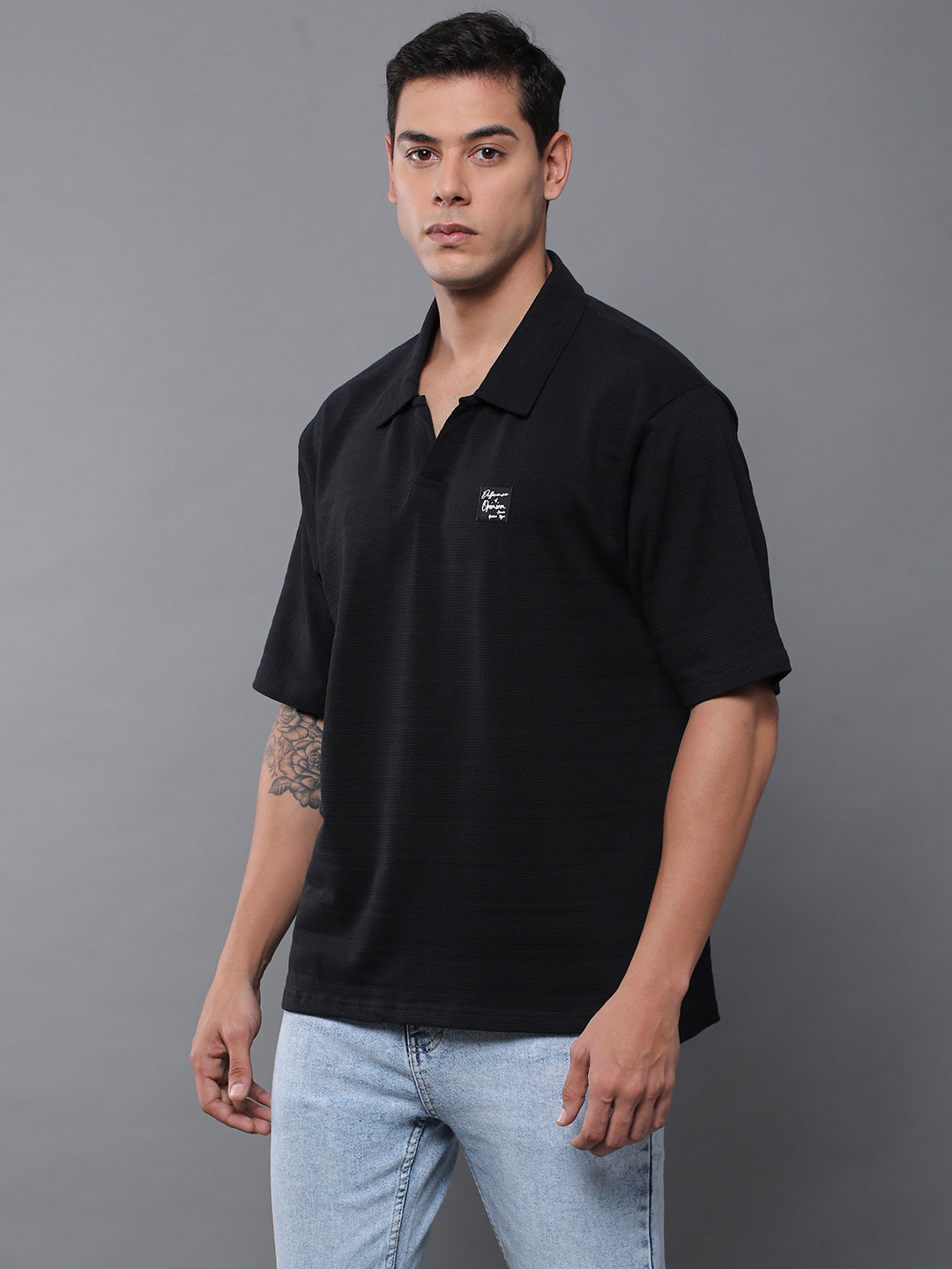 Mens Half Sleeve Round Neck Oversized Fit Co-Ords