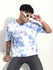 Mens Half Sleeve Round Neck All-Over Dyed Oversized Fit Tshirts