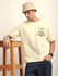 Mens Half Sleeve Drop Shoulder Printed Oversized Fit T-Shirts