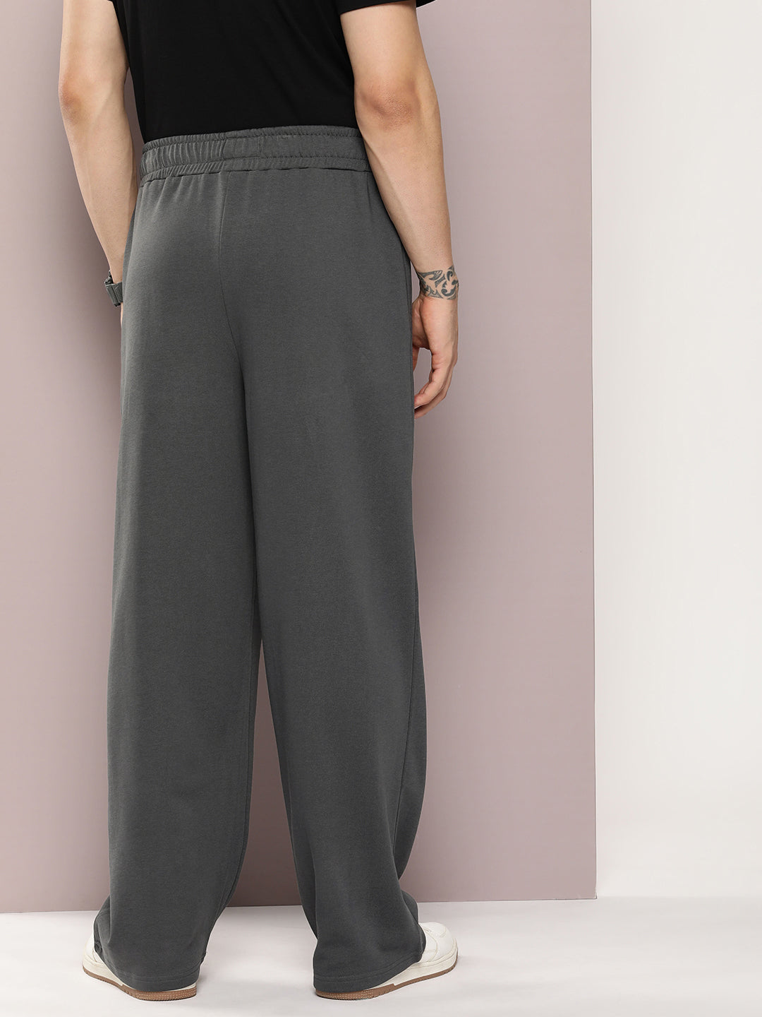 Men Super Soft Cotton Extra Baggy Korean Pant