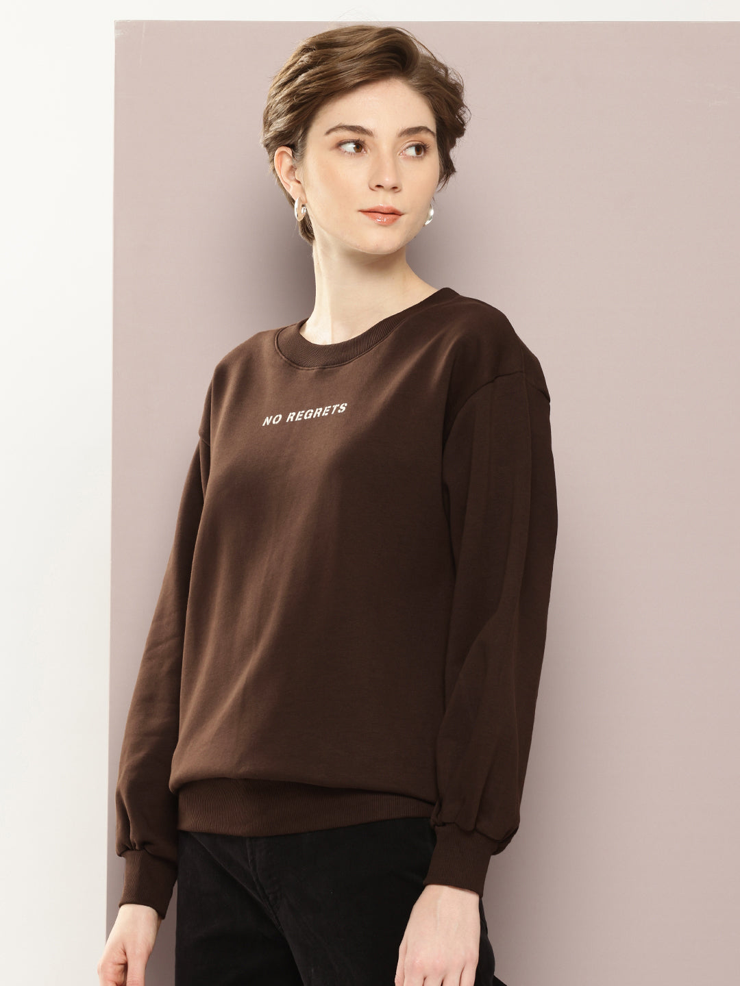 Womens Long Sleeve Oversized Sweatshirt