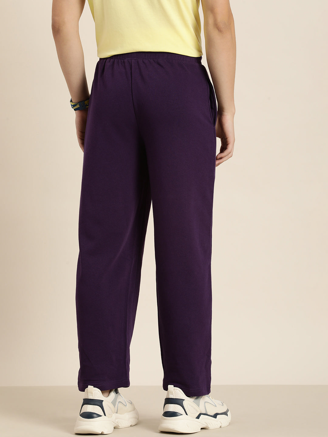 Men Lightweight Relaxed Fit Baggy Korean Pant
