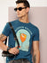 Mens Half Sleeve Round Neck Printed Regular Fit Tshirts