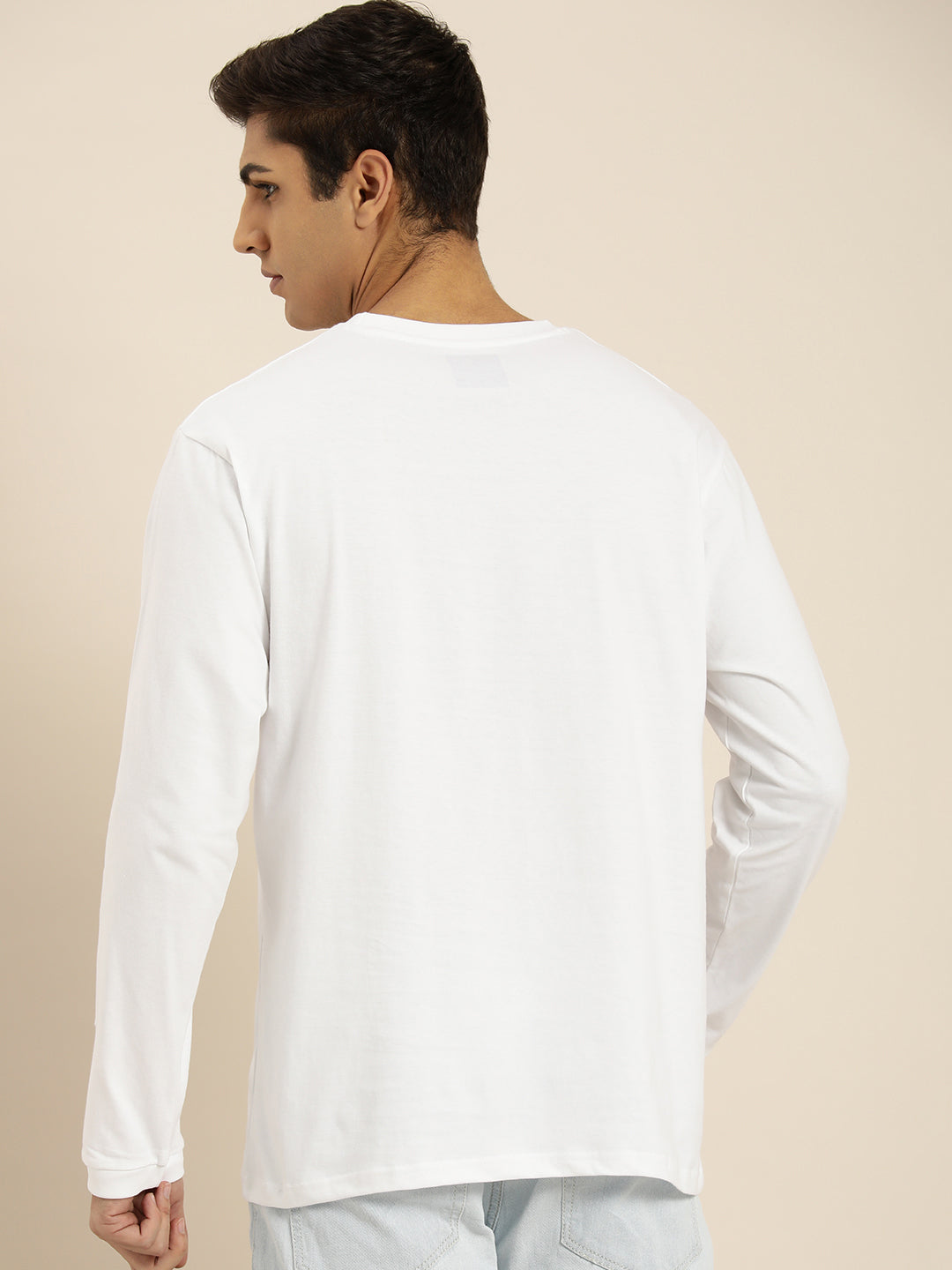 Mens Full Sleeve Round Neck Oversized Fit T-Shirts