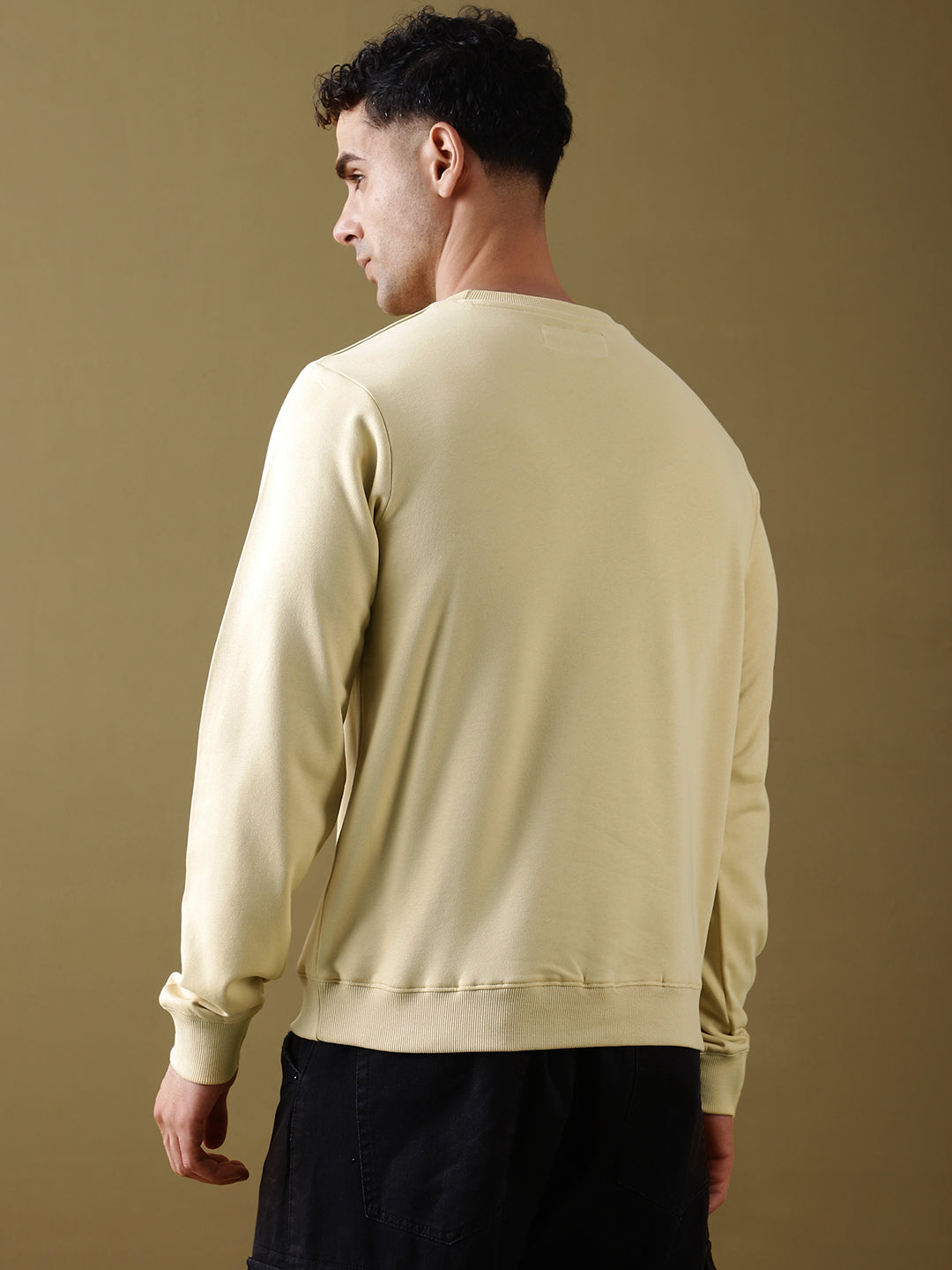 Mens Full Sleeve Round Neck Regular Fit T-Shirts