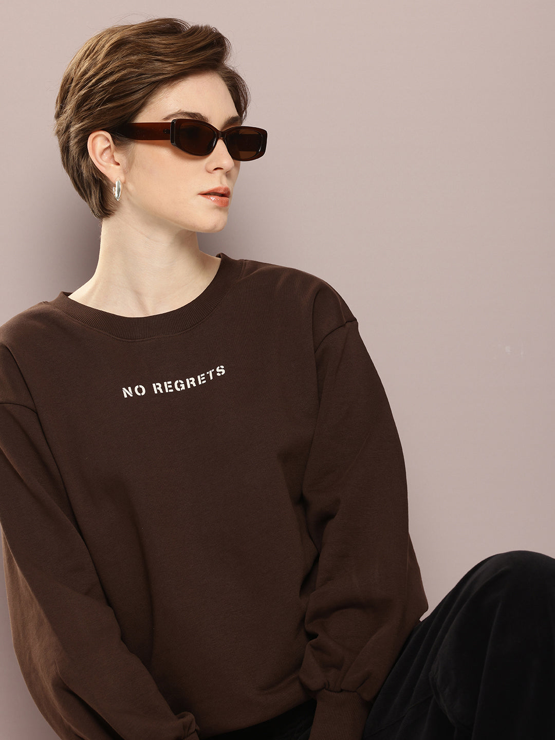 Womens Long Sleeve Oversized Sweatshirt