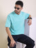 Mens Half Sleeve Round Neck Back Printed Oversized Fit Tshirts