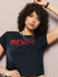 Womens Half Sleeve Round Neck Printed Regular Fit Tshirts