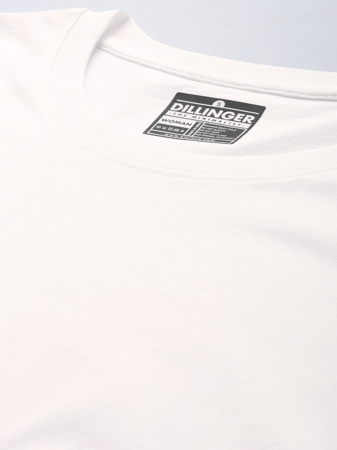 Womens Half Sleeve Round Neck Solid Boxy Fit Tshirts