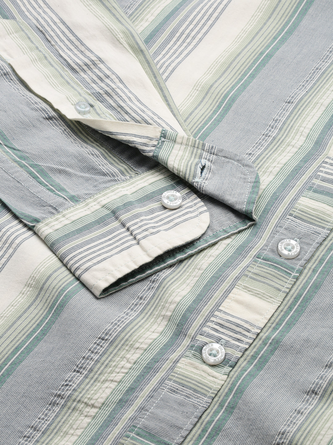 Mens Striped Full Sleeve Shirt With Pocket