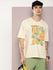 Mens Half Sleeve Round Neck Oversized Fit T-Shirts