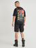 Mens Printed Oversized Half Sleeve Round Neck Tshirt