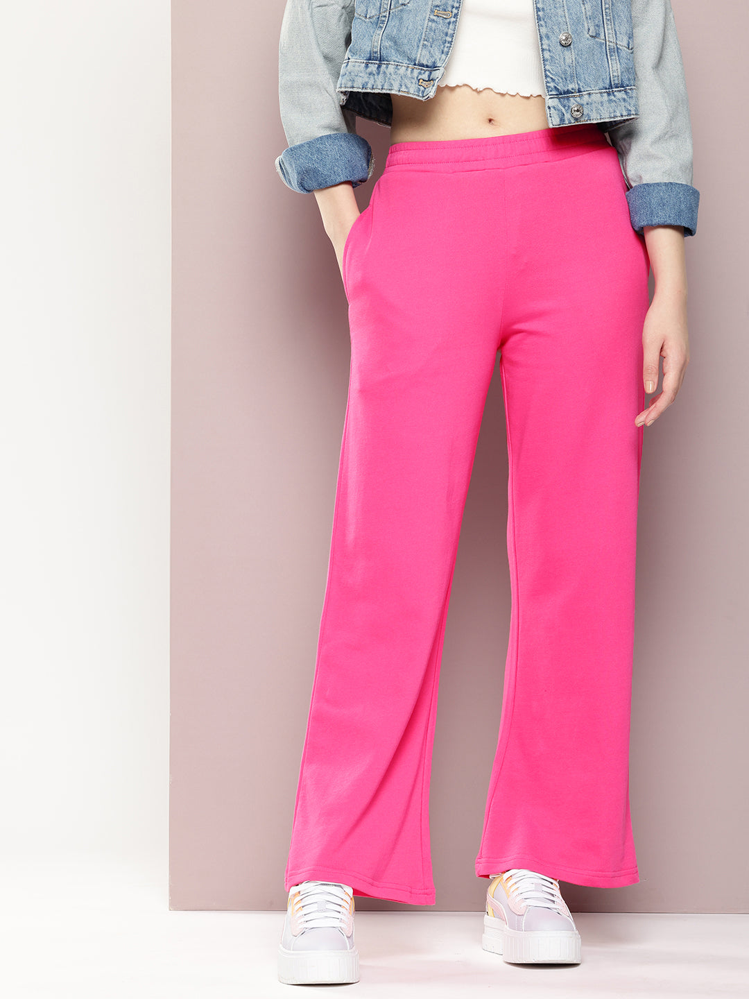 Women Ultra Soft Drapey Cotton Extra Baggy Korean Pant
