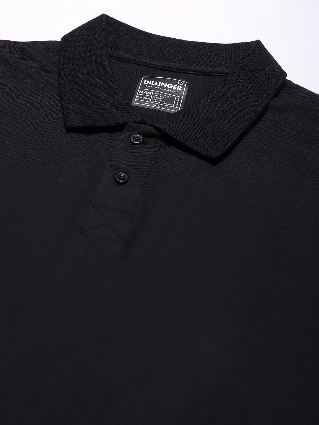 Mens Half Sleeve Polo Neck Solid Regular Fit Tshirts