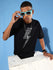 Mens Half Sleeve Drop Shoulder Printed Oversized Fit T-Shirts
