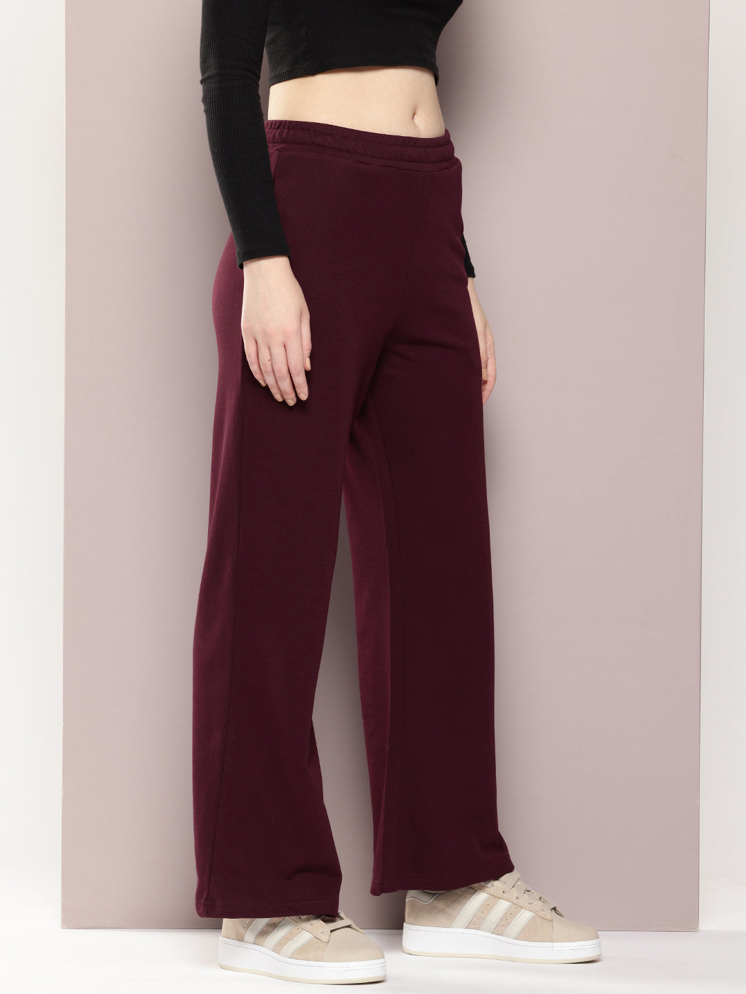 Women Ultra Soft Drapey Cotton Extra Baggy Korean Pant