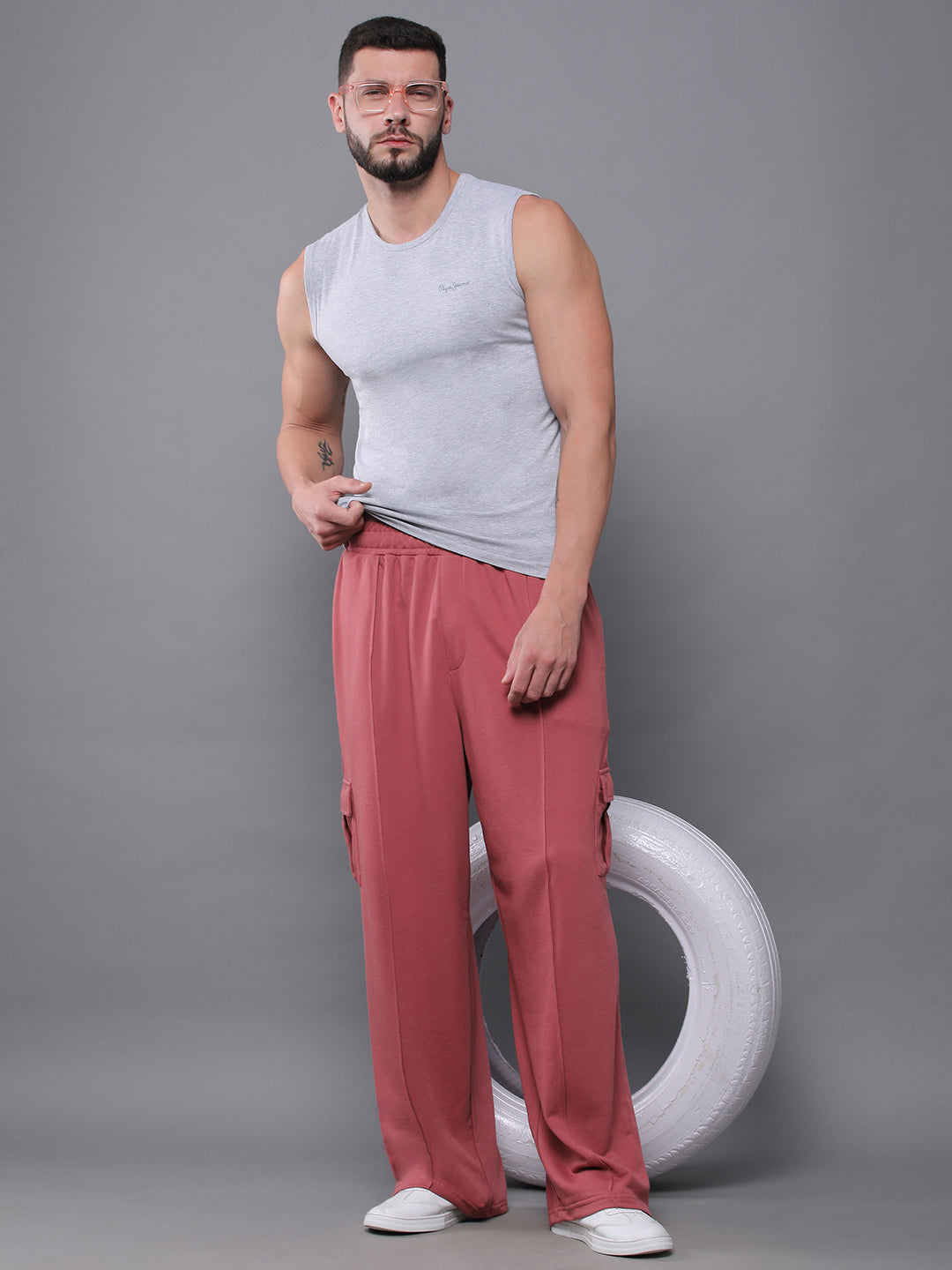 Men Super Soft Cotton Extra Baggy Pant