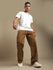 Men Plain Cargo Jeans