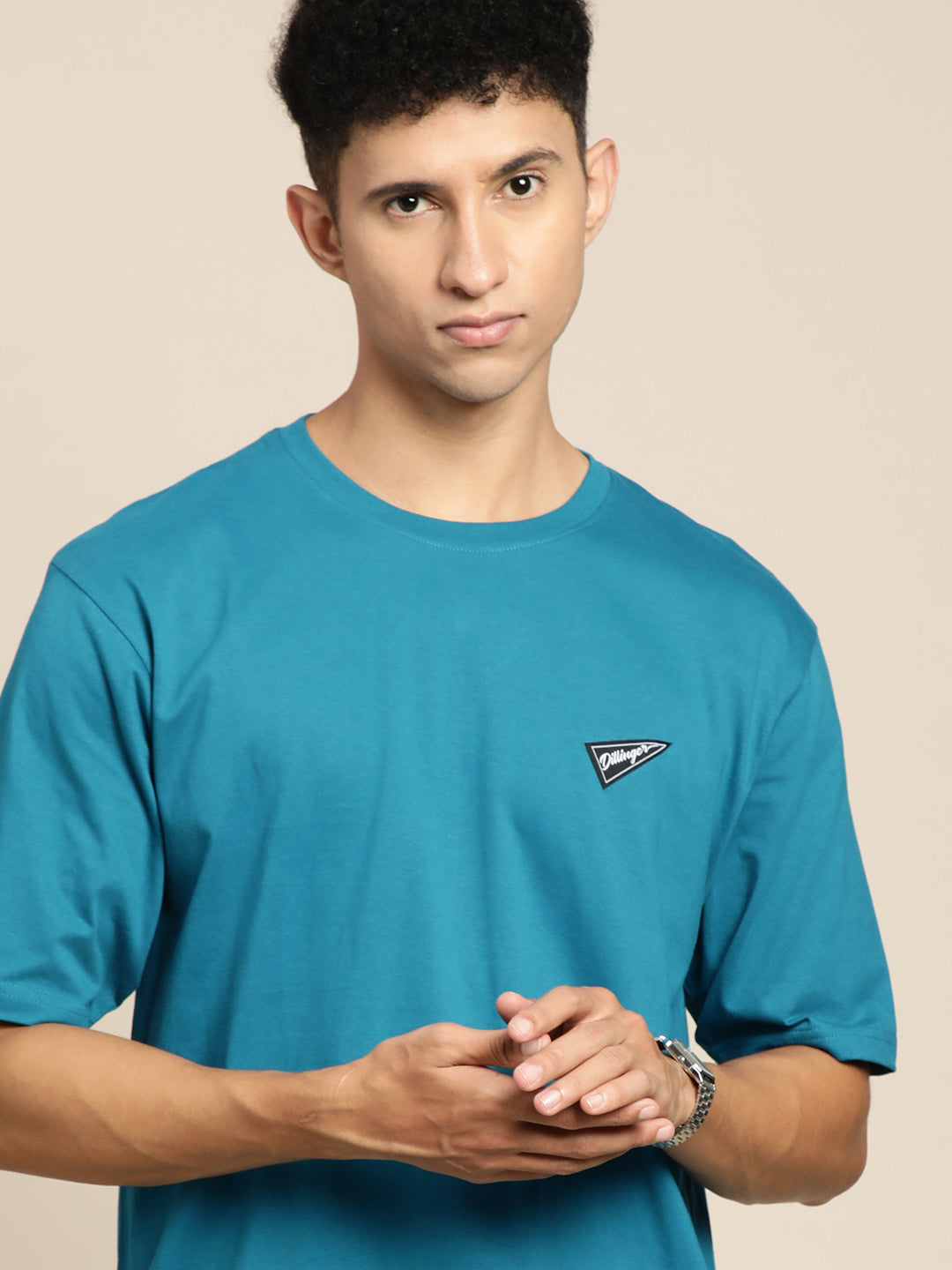 Mens Half Sleeve Round Neck Oversized Fit T-Shirts