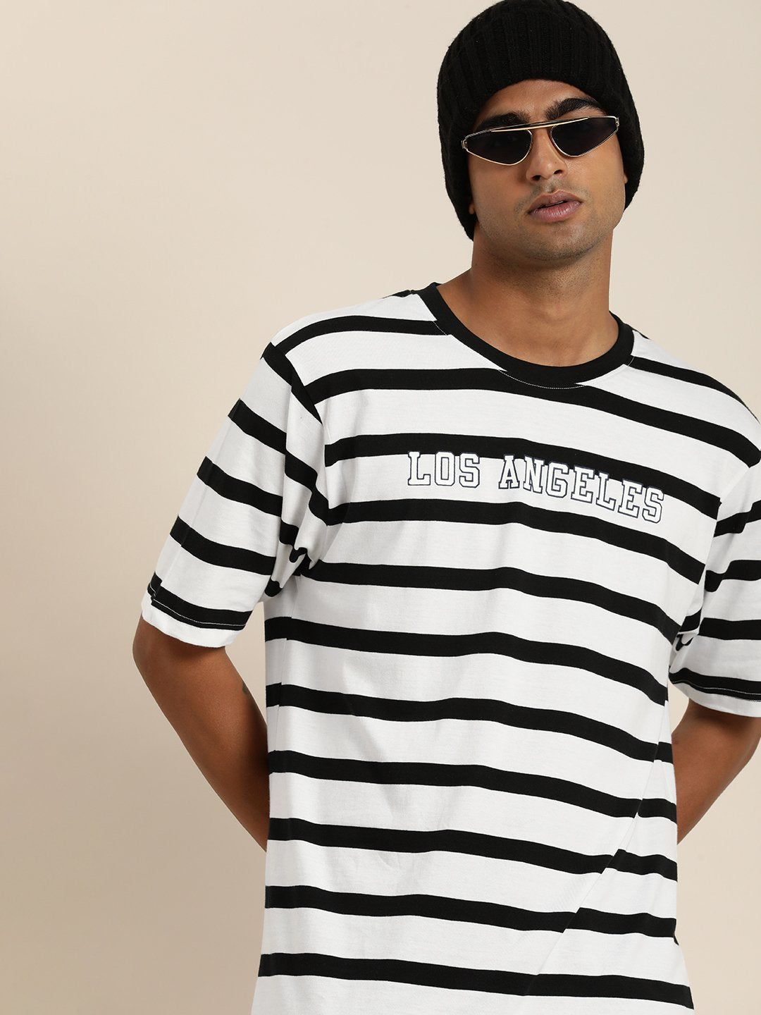 Mens Half Sleeve Round Neck Oversized Fit T-Shirts