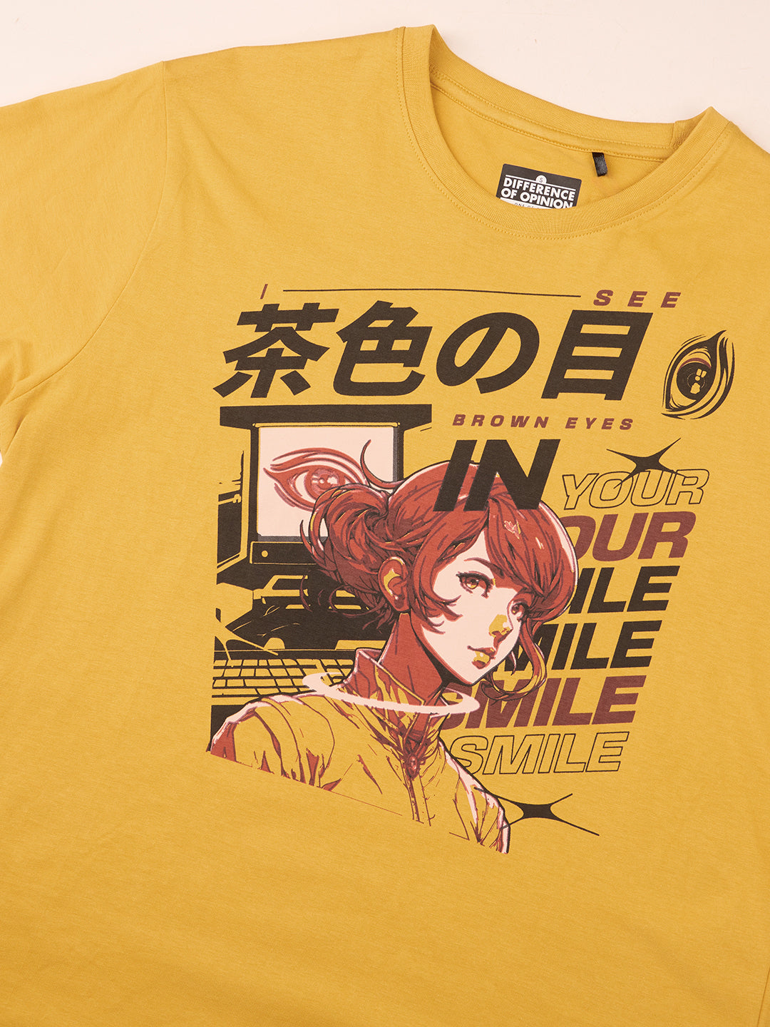 Womens Printed Oversized Cotton T-Shirt