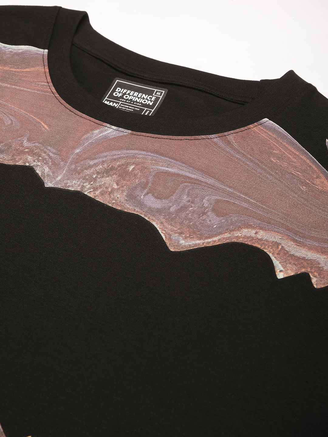 Mens Half Sleeve Round Neck Printed Oversized Fit Tshirts