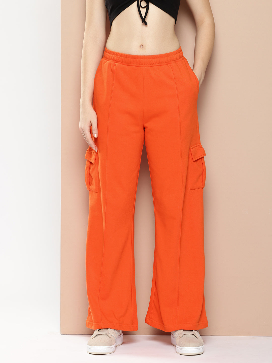 Women Cotton Relaxed Baggy Korean Pants