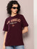 Womens Half Sleeve Round Neck Oversized Fit T-Shirts