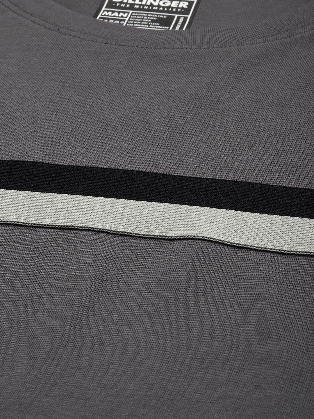 Mens Full Sleeve Round Neck Striped Regular Fit Tshirts