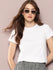 Womens Half Sleeve Round Neck Solid Regular Fit Tshirts