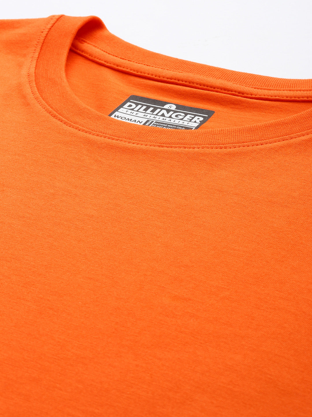 Womens Half Sleeve Round Neck Solid Regular Fit Tshirts