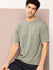 Mens Short Sleeve Round Neck Oversized Polyster Tshirt