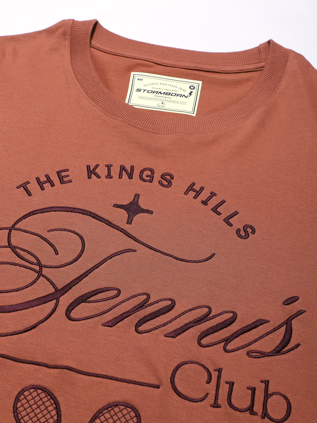 Mens Half Sleeve Drop Shoulder Printed Oversized Fit T-Shirts
