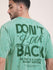 Mens Half Sleeve Round Neck Back Printed Oversized Fit Tshirts