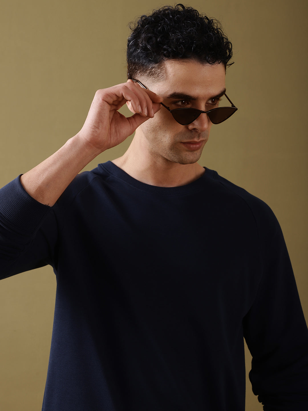 Mens Full Sleeve Round Neck Regular Fit T-Shirts