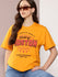Womens Half Sleeve Round Neck Printed Oversized Fit Tshirts