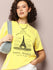 Womens Half Sleeve Round Neck Printed Oversized Fit Tshirts