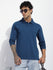 Mens Full Sleeve Polo Neck Solid Regular Fit Tshirts