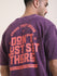 Mens Half Sleeve Round Neck Back Printed Oversized Fit Tshirts