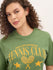 Womens Half Sleeve Round Neck Printed Oversized Fit Tshirts