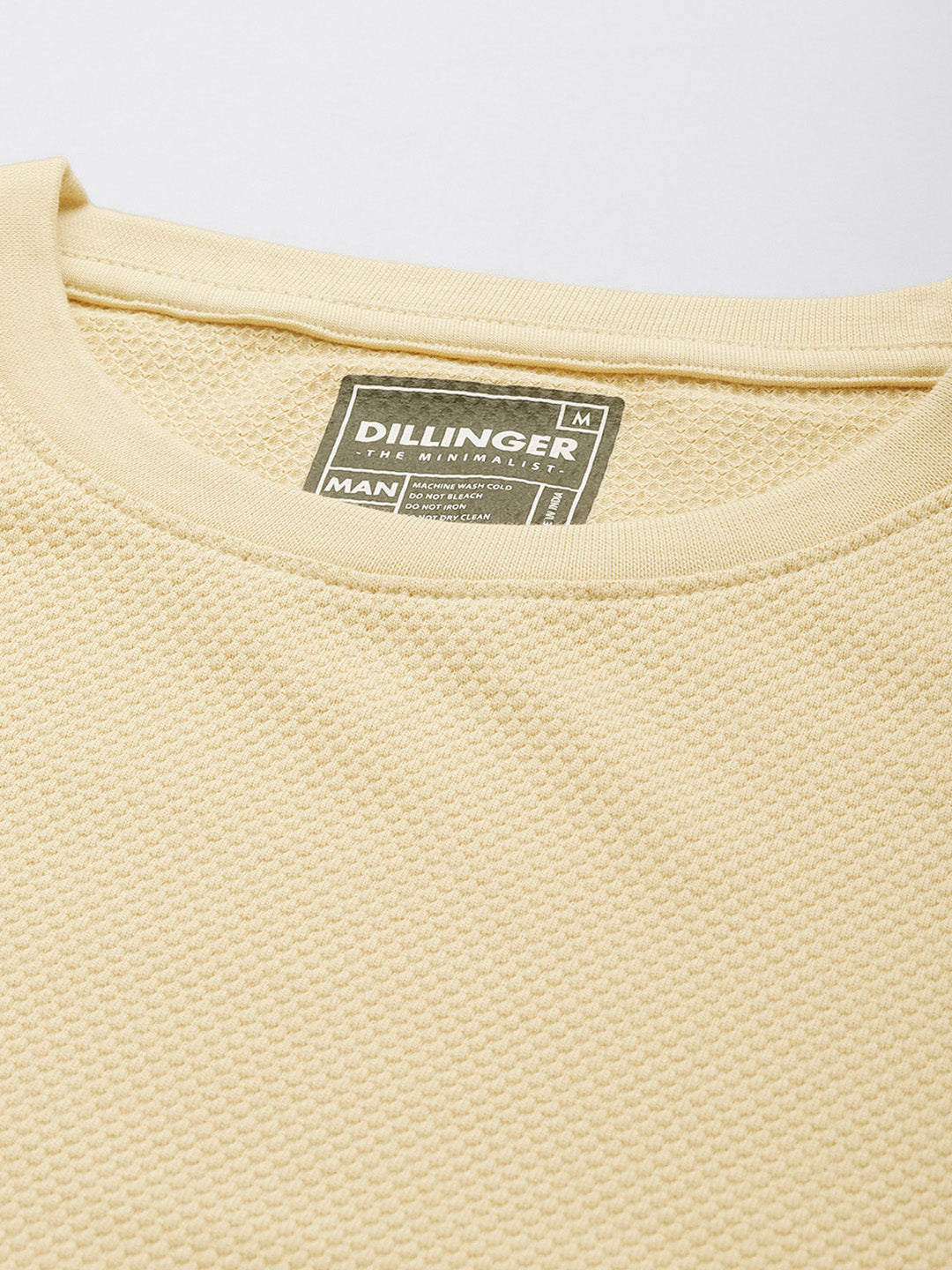 Mens Full Sleeve Round Neck Solid Regular Fit Tshirts