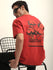 Mens Half Sleeve Drop Shoulder Printed Oversized Fit T-Shirts