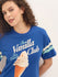 Womens Half Sleeve Round Neck Printed Oversized Fit Tshirts