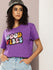 Womens Half Sleeve Round Neck Printed Boxy Fit Tshirts