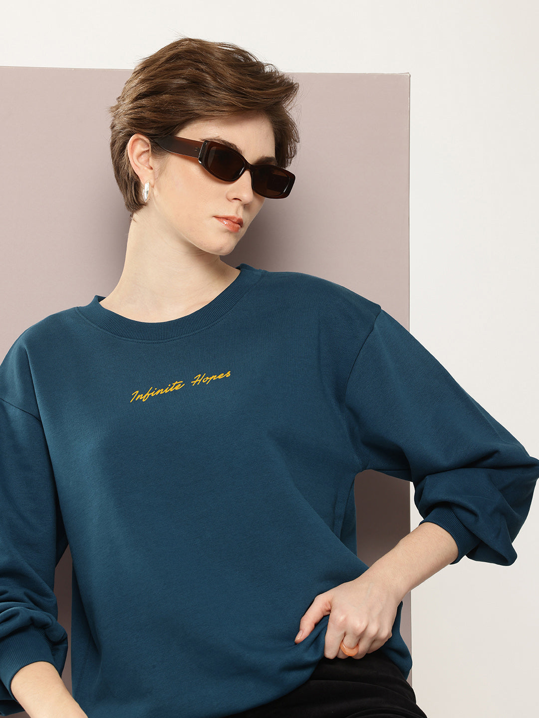 Womens Long Sleeve Oversized Sweatshirt