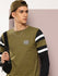 Mens Full Sleeve Round Neck Colourblocked Regular Fit Tshirts